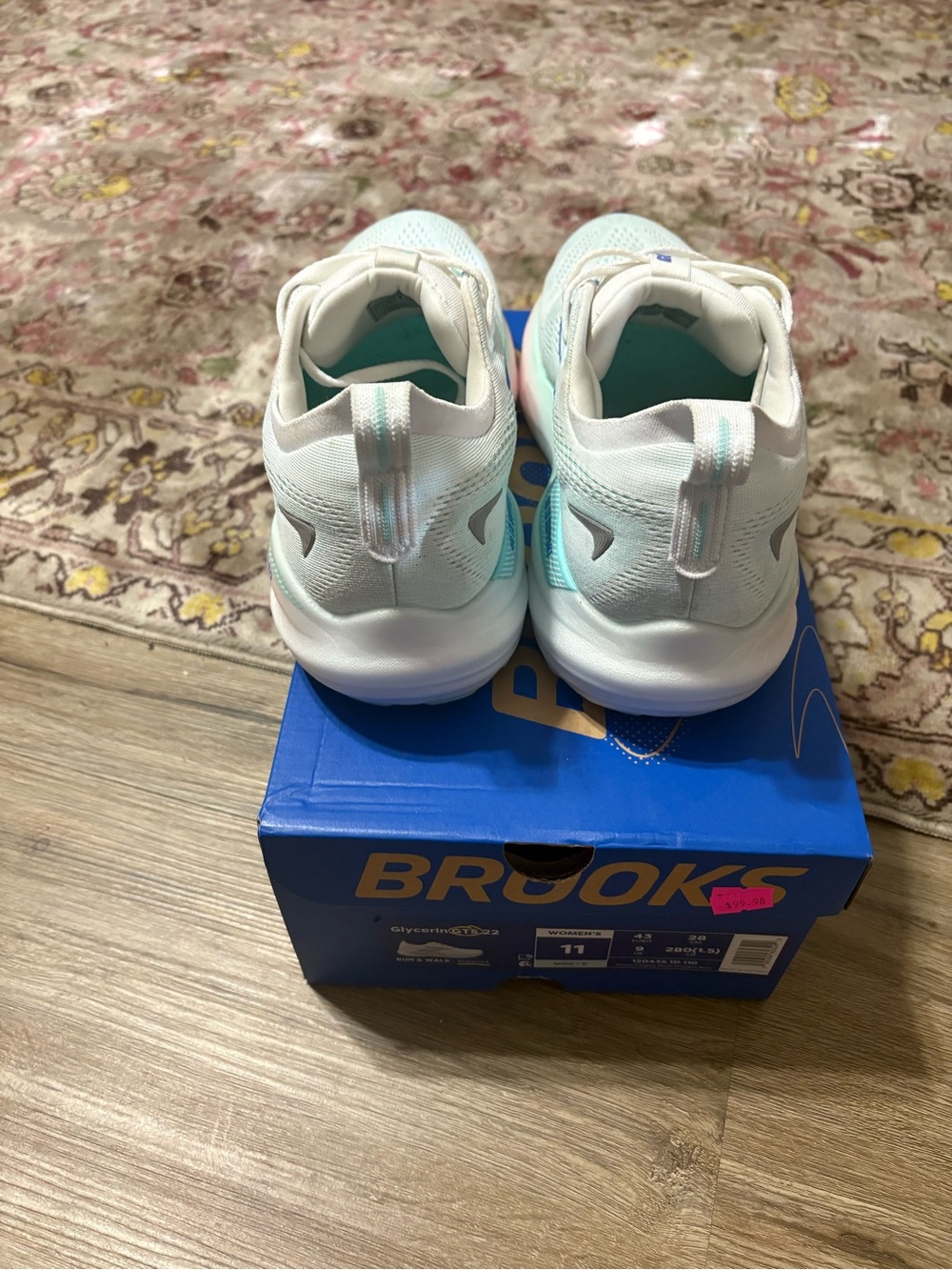 Brooks Glycerin GTS 22 women’s 11 Wide Width - Picture 3 of 5